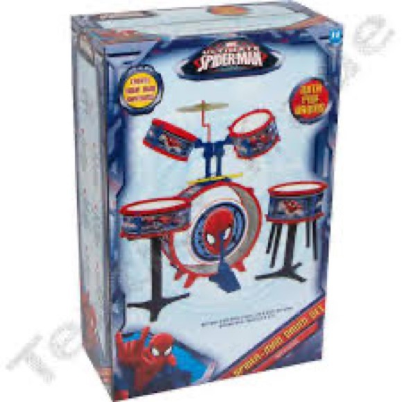 Marvel Toys Spiderman Drum Set For Kids Poshmark